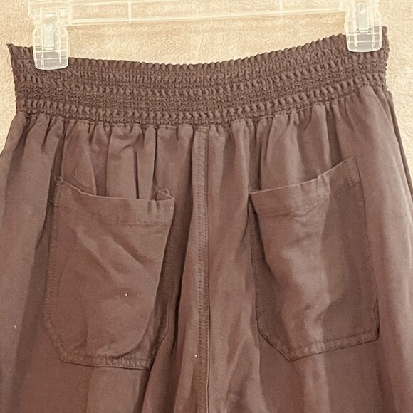 Ci Sono Pants Womens Large Smocked Waist Pull On Jogger Pockets Rayon Casual - Picture 15 of 16